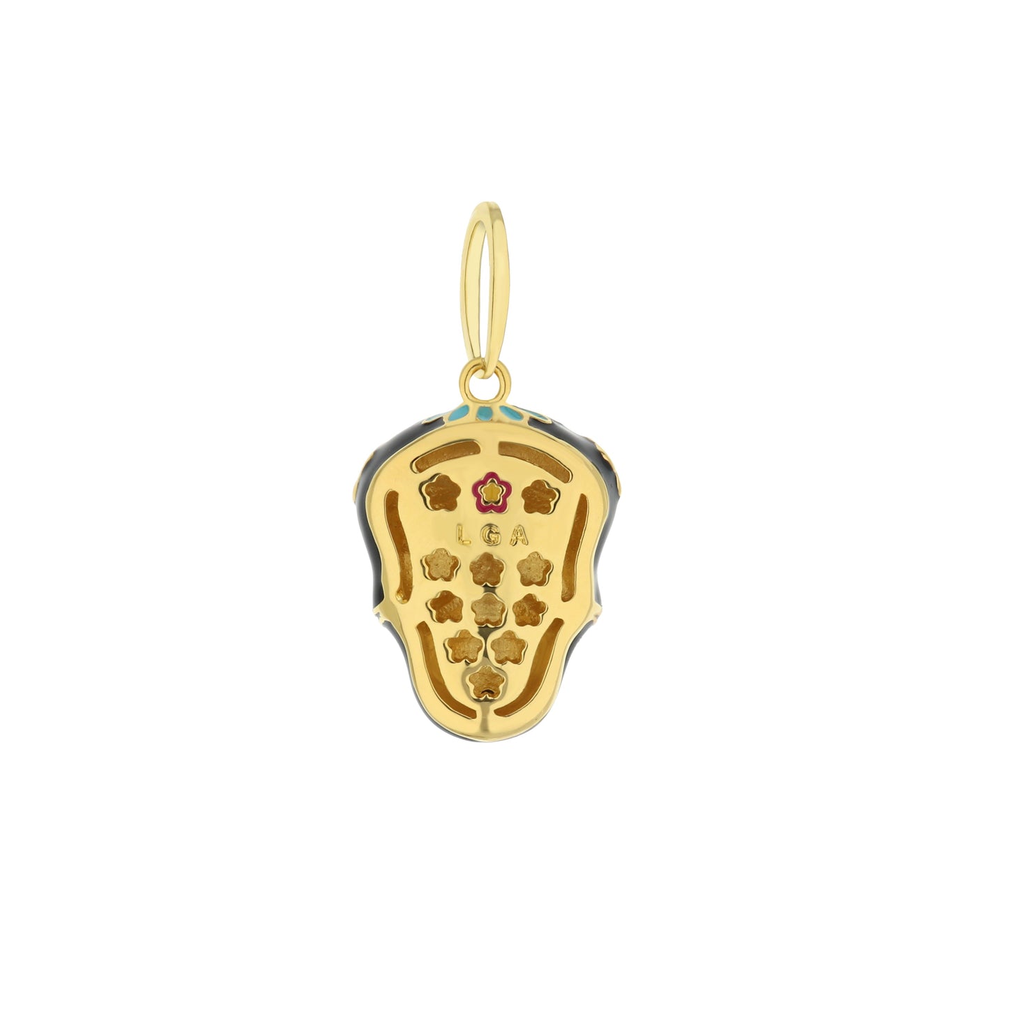 Eau Dia De Los Muertos Skull Pendant