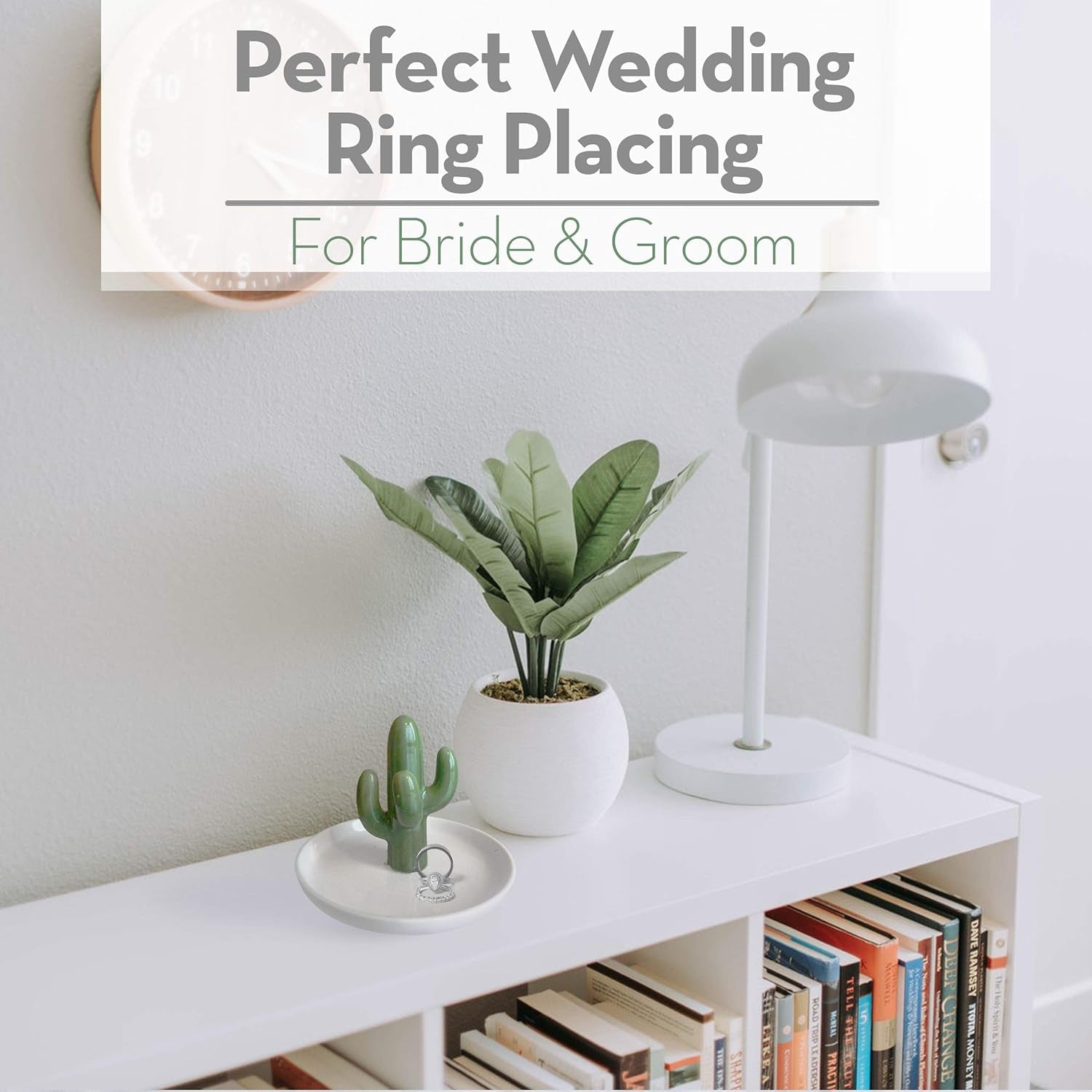 Ceramic Cactus Ring Holder