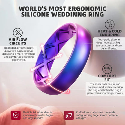 Silicone Rings Workout/Vacation/Worry-Free