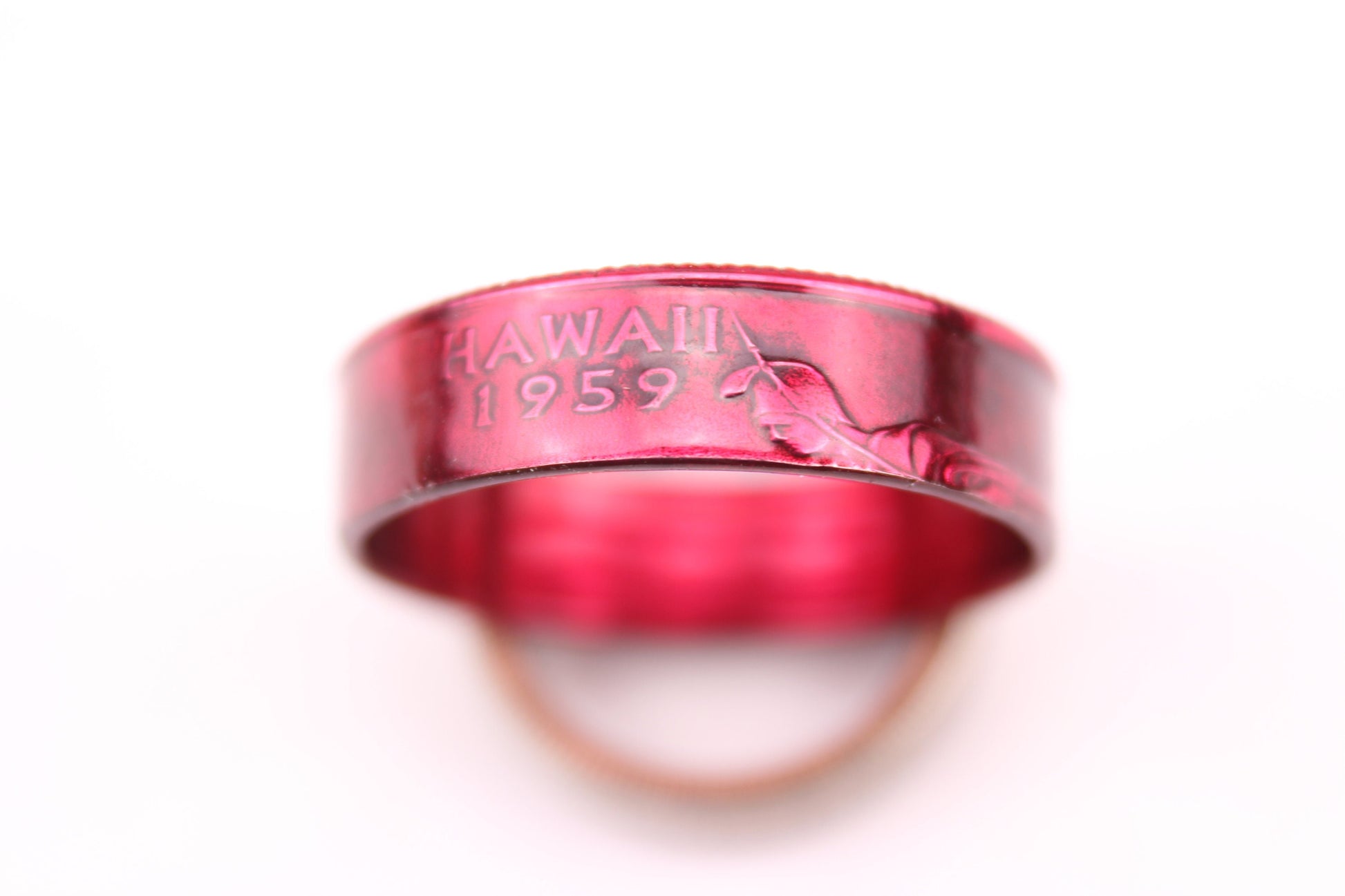 Handmade State Quarter Ring, Custom State Coin Ring, Coin Jewelry, State Ring, Rustic Ring, Statement Ring, Handmade Jewelry